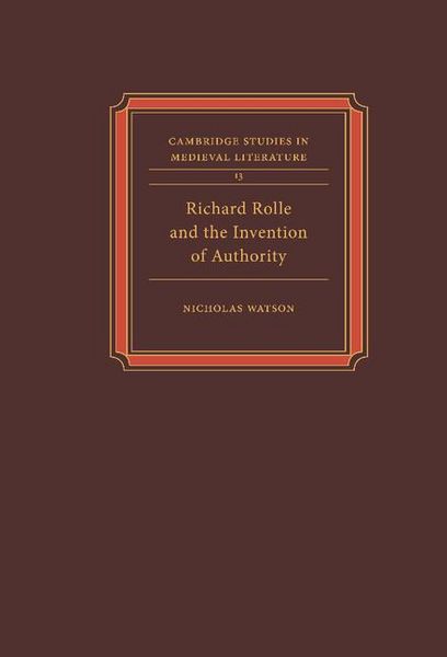 Produktbild: Richard Rolle & Invention Auth