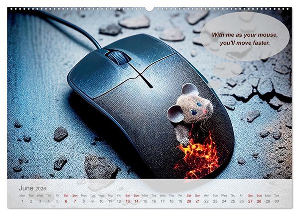 Produktbild: You really think you are an IT expert (High Quality Premium Wall Calendar 2026 DIN A2 landscape),CALVENDO 12 Month Wall Calendar