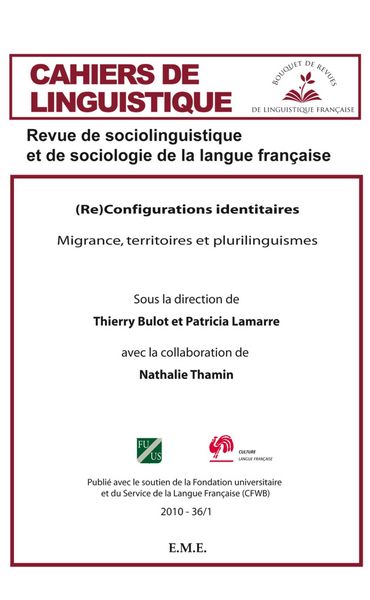 Produktbild: (Re)configurations identitaires