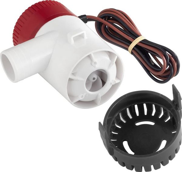 Produktbild: TOOLCRAFT TO-7159140 Niedervolt-Tauchpumpe 4164 l/h 12 V/DC