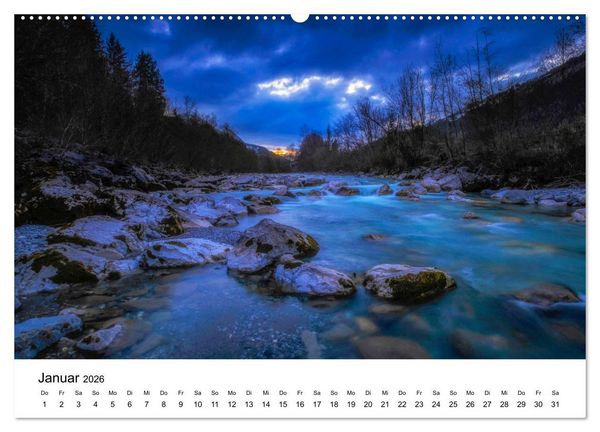 Produktbild: Wasserwelt Schweiz (hochwertiger Premium Wandkalender 2026 DIN A2 quer), Kunstdruck in Hochglanz