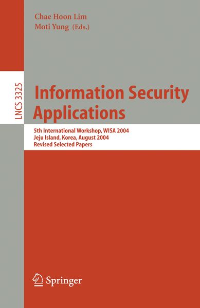 Produktbild: Information Security Applications