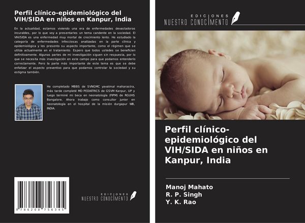 Produktbild: Perfil cl&iacute;nico-epidemiol&oacute;gico del VIH/SIDA en ni&ntilde;os en Kanpur, India