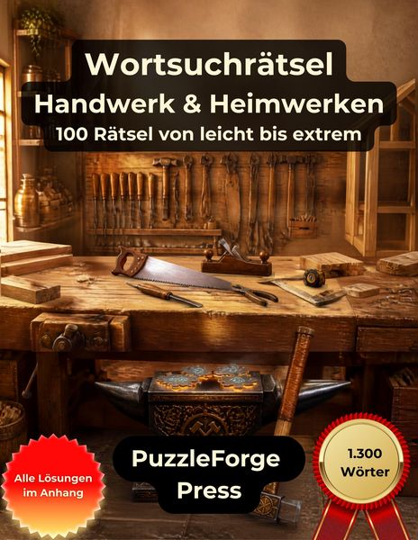 Produktbild: Wortsuchr&auml;tsel - Handwerk und Heimwerken
