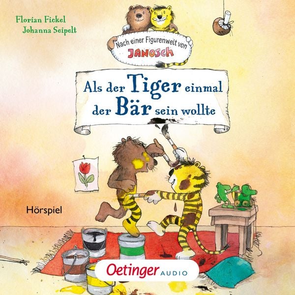 Nach einer Figurenwelt von Janosch. Als der Tiger einmal der Bär sein wollte - Florian Fickel, Audio, 9783837391800