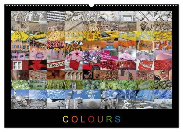 Produktbild: Colours (Wandkalender 2026 DIN A2 quer), CALVENDO Monatskalender