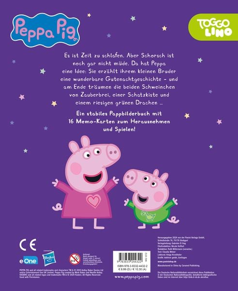 Produktbild: Peppa Pig: Peppas Gutenachtgeschichte