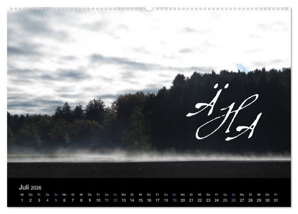 Produktbild: Baierische Lebensweisheiten (hochwertiger Premium Wandkalender 2026 DIN A2 quer), Kunstdruck in Hochglanz