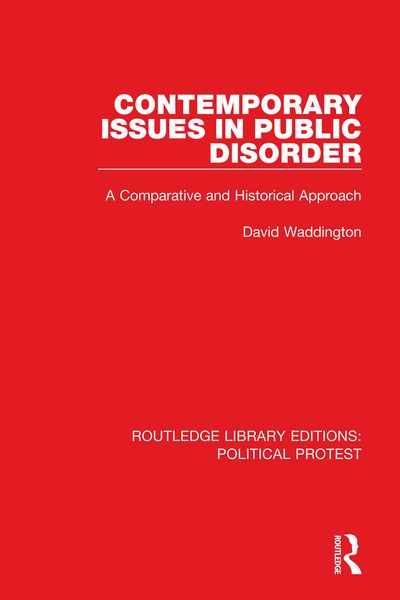 Produktbild: Contemporary Issues in Public Disorder