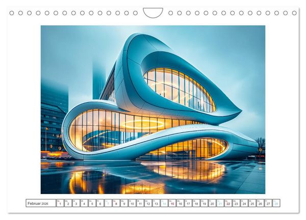 Produktbild: Moderne Architektur (Wandkalender 2026 DIN A4 quer), CALVENDO Monatskalender