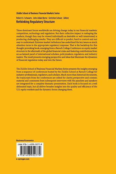 Produktbild: Rethinking Regulatory Structure