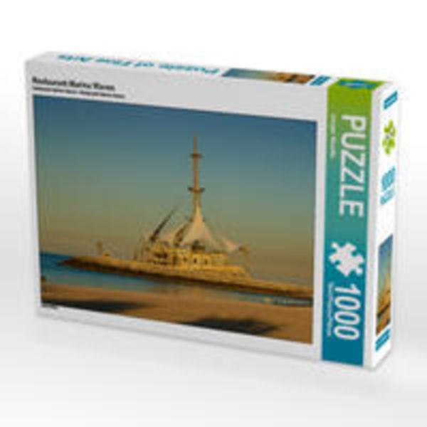 CALVENDO Puzzle Restaurant Marina Waves, Lege-Größe 64 x 48 cm Foto-Puzzle Bild von Juergen Woehlke