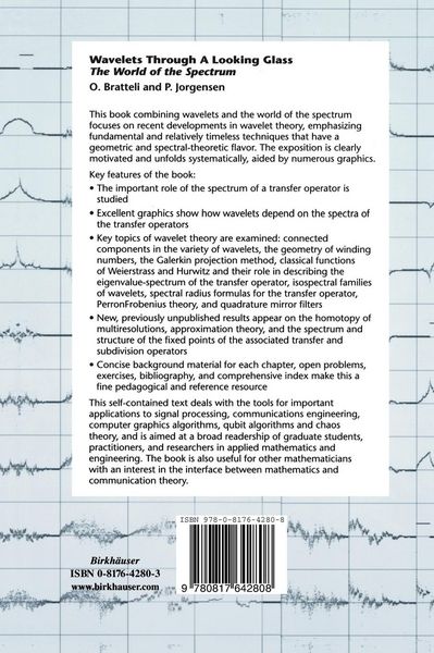 Produktbild: Wavelets Through a Looking Glass