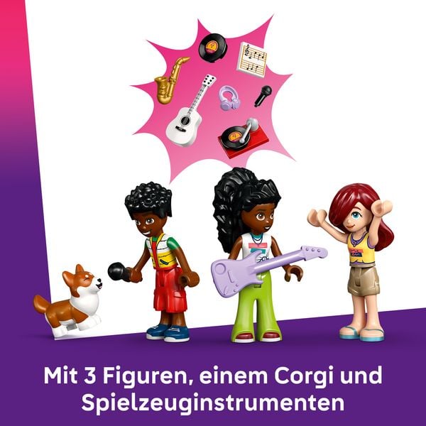 Produktbild: LEGO Friends 42653 Musikladen & Wohnung, Kinder Spielzeug