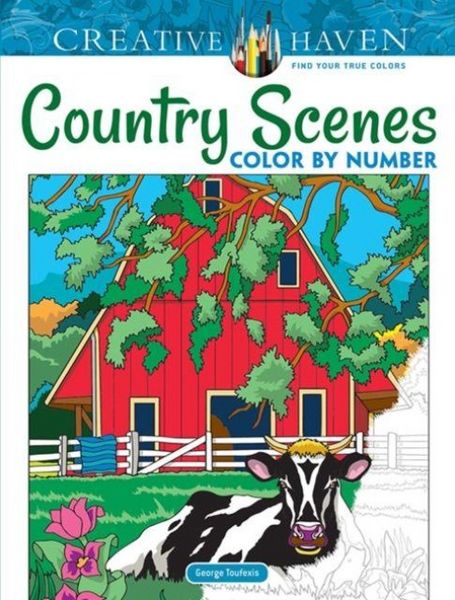 Produktbild: Creative Haven Country Scenes Color by Number