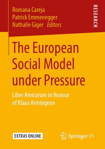 Produktbild: The European Social Model under Pressure