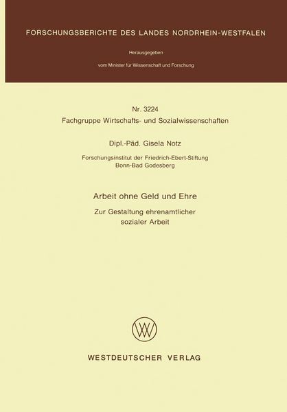 Produktbild: Arbeit ohne Geld und Ehre