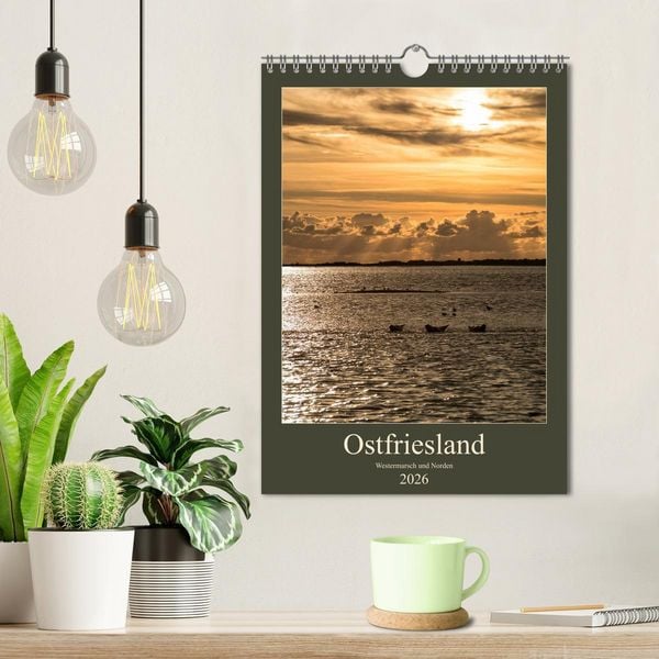 Produktbild: Ostfriesland - Westermarsch und Norden (Wandkalender 2026 DIN A4 hoch), CALVENDO Monatskalender