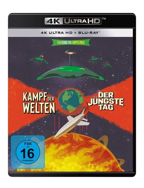 Produktbild: Kampf der Welten (1953) & Der j&uuml;ngste Tag (1951)