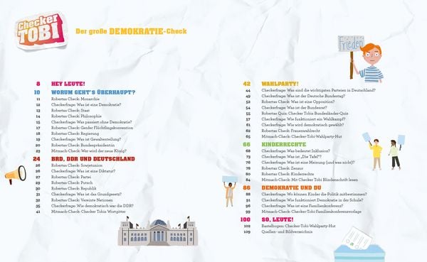 Produktbild: Checker Tobi - Der gro&szlig;e Demokratie-Check: Wahlen, Parlamente, Kinderrechte &ndash; Das check ich f&uuml;r euch!