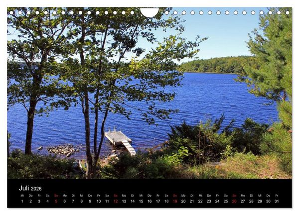 Produktbild: Bilderreise Nova Scotia (Wandkalender 2026 DIN A4 quer), CALVENDO Monatskalender
