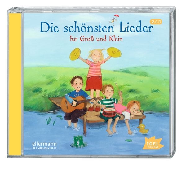 Produktbild: Die sch&ouml;nsten Lieder f&uuml;r Gro&szlig; und Klein