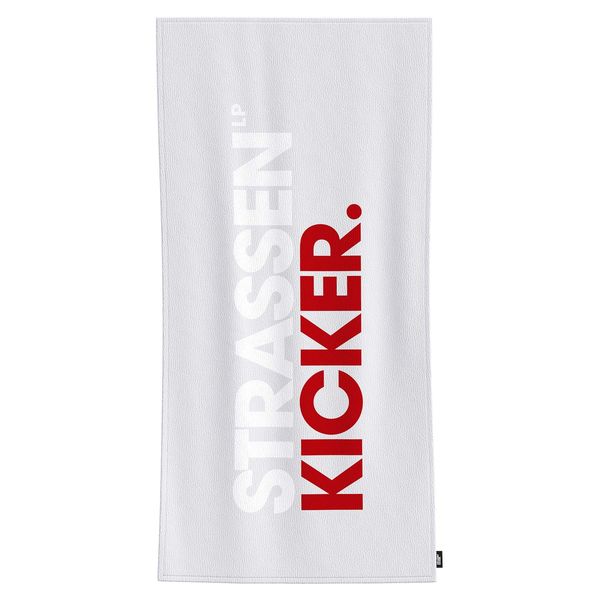 Produktbild: Herding STRASSENKICKER Velours Badetuch Grau 75x150cm
