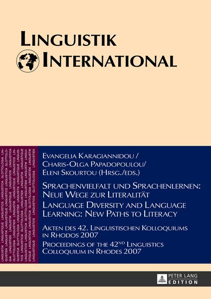 Produktbild: Sprachenvielfalt und Sprachenlernen: Neue Wege zur Literalitaet / Language Diversity and Language Learning: New Paths to Literacy