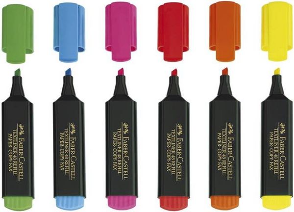 Produktbild: FABER-CASTELL Textmarker 48, rot
