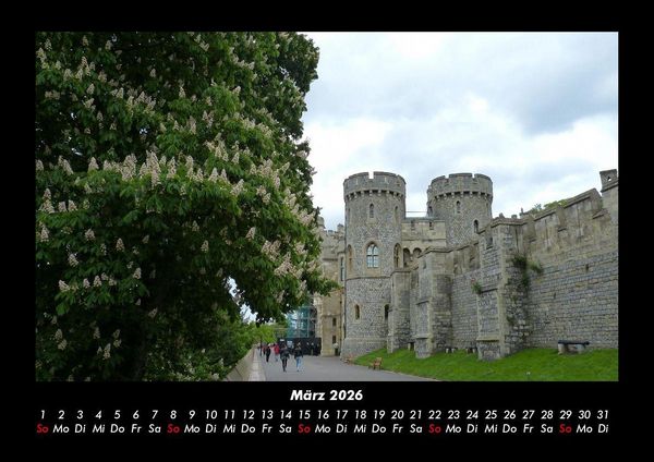 Produktbild: London 2026 Fotokalender DIN A3