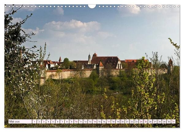 Produktbild: Romantisches Rothenburg ob der Tauber (Wandkalender 2026 DIN A3 quer), CALVENDO Monatskalender