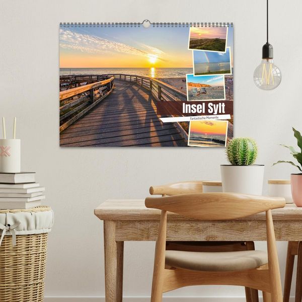 Produktbild: Insel Sylt - Fantastische Momente (Wandkalender 2026 DIN A3 quer), CALVENDO Monatskalender