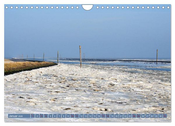 Produktbild: Niedersachsen - Malerische Landschaften (Wandkalender 2026 DIN A4 quer), CALVENDO Monatskalender