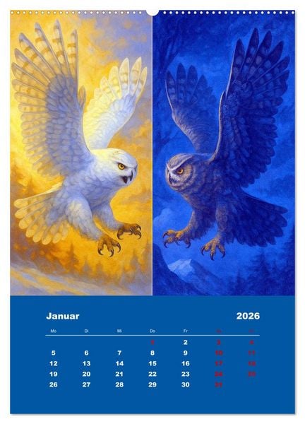Produktbild: Spiegelwildnis (Wandkalender 2026 DIN A2 hoch), CALVENDO Monatskalender