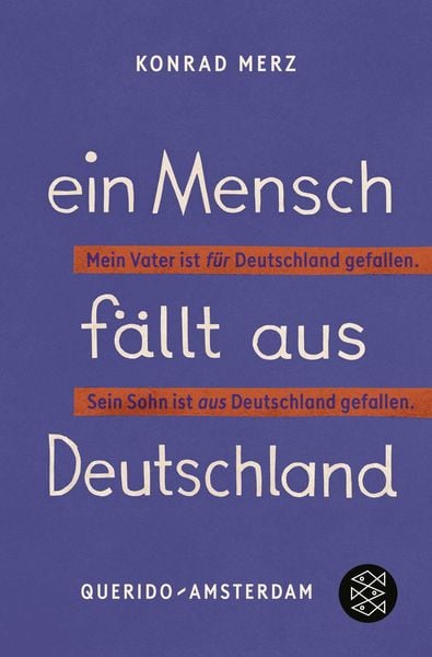 Produktbild: Ein Mensch f&auml;llt aus Deutschland