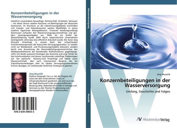 Produktbild: Konzernbeteiligungen in der Wasserversorgung
