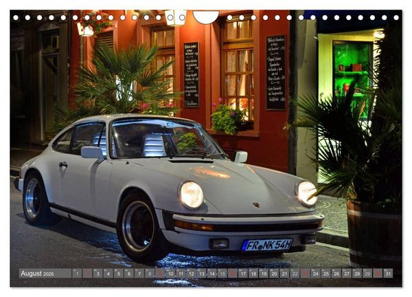 Produktbild: Porsche 911SC - zwei starke Typen (Wandkalender 2026 DIN A4 quer), CALVENDO Monatskalender