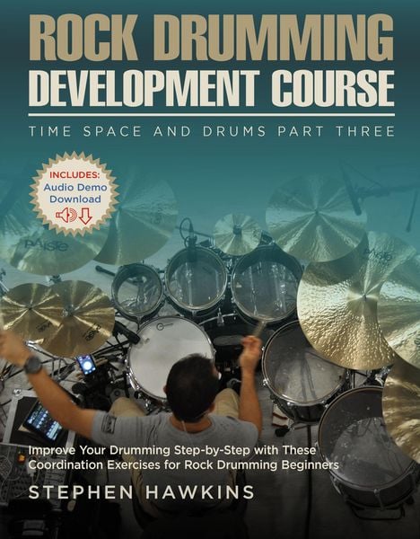 Produktbild: Rock Drumming Development (Time Space And Drums, #3)