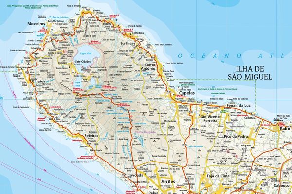 Produktbild: Reise Know-How Landkarte Azoren / Azores (1:70.000)