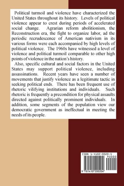 Produktbild: Assassination and Political Violence