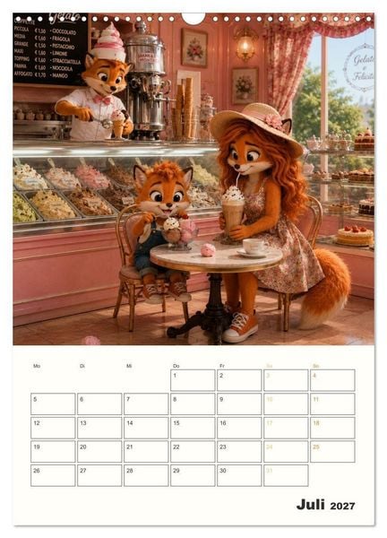 Produktbild: Kleines Pfotengl&uuml;ck (Wandkalender 2027 DIN A3 hoch), CALVENDO Monatskalender