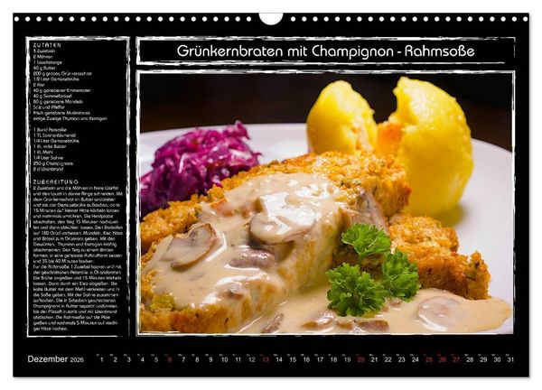 Produktbild: Rund um Veggie (Wandkalender 2026 DIN A3 quer), CALVENDO Monatskalender