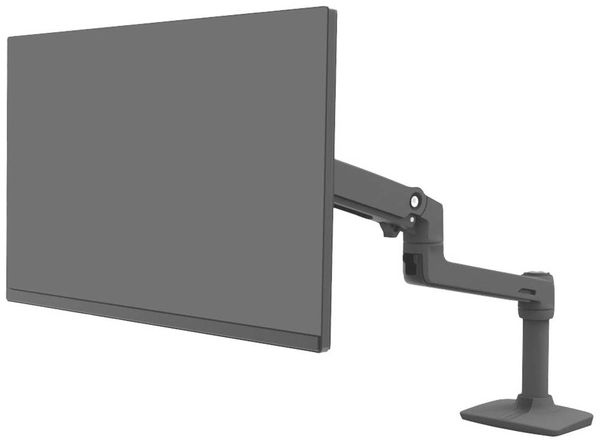 Produktbild: Ergotron Monitor-Tischhalterung LX Arm Desk Mount 1 Display(s) 38,1 cm (15") - 86,4 cm (34") Schwarz Drehbar, H&ouml;henverstellbar, Neigbar, Schwenkbar