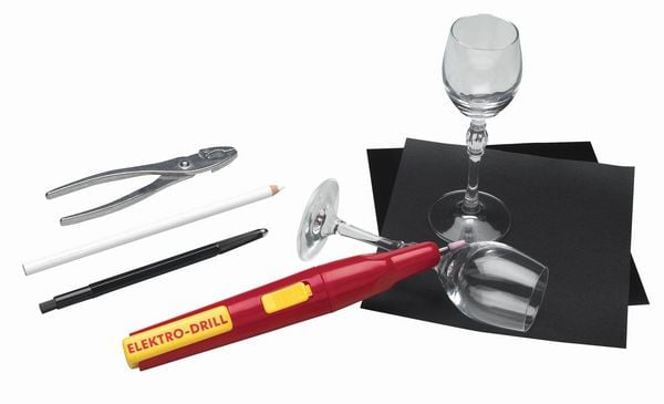 Produktbild: PEBARO 0357 - Glasritzen, Malset mit Gravierstift und Zubeh&ouml;r, Bastelset