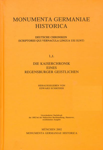 Produktbild: Deutsche Kaiserchronik