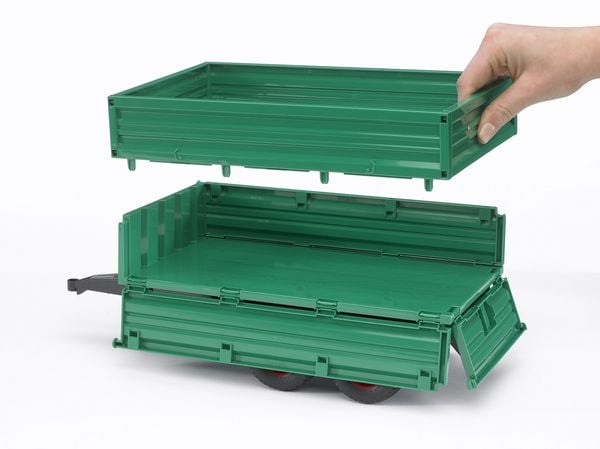 Produktbild: Bruder - Tandemach: Transportanh&auml;nger