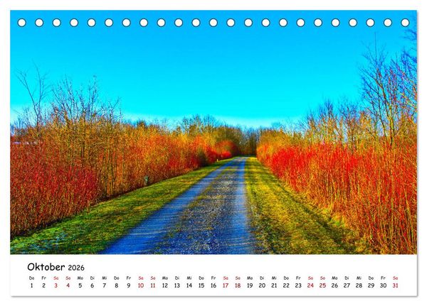 Produktbild: Hohenlohe - Zwischen Stadt und Land (Tischkalender 2026 DIN A5 quer), CALVENDO Monatskalender