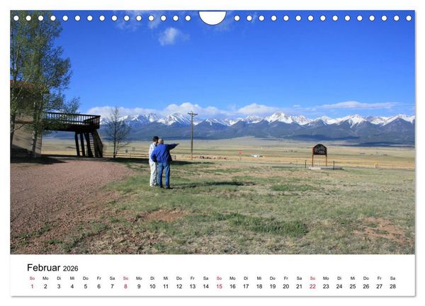 Produktbild: Colorado, USA - Ausflugsziele rund um Colorado Springs (Wandkalender 2026 DIN A4 quer), CALVENDO Monatskalender