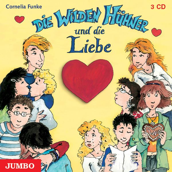 Die Wilden Hühner und die Liebe - Cornelia Funke, CD, 9783895928451
