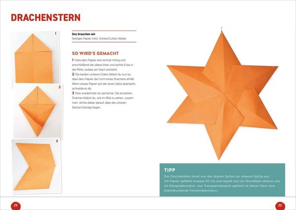 Produktbild: Weihnachtsbasteln mit Papier